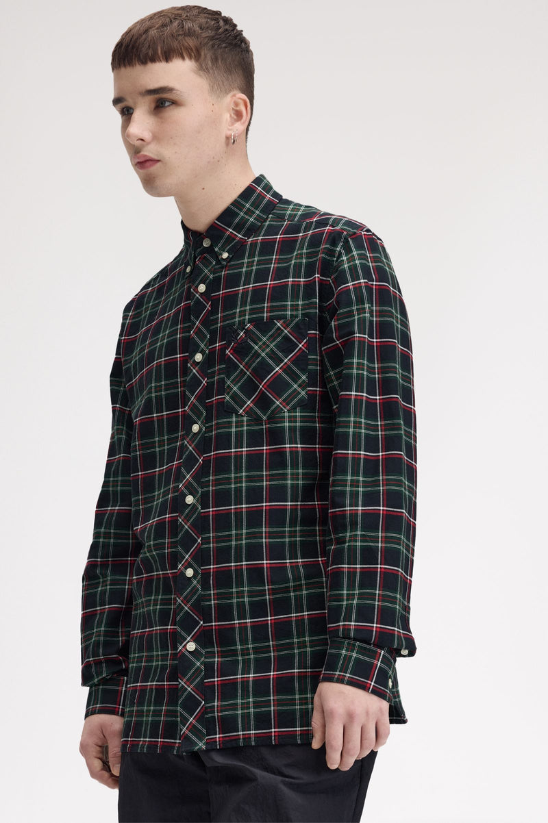 FRED PERRY TARTAN SHIRT