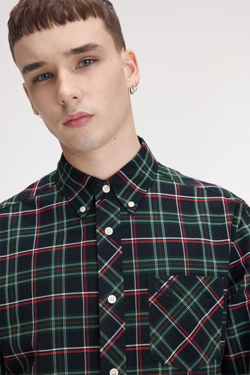 FRED PERRY TARTAN SHIRT