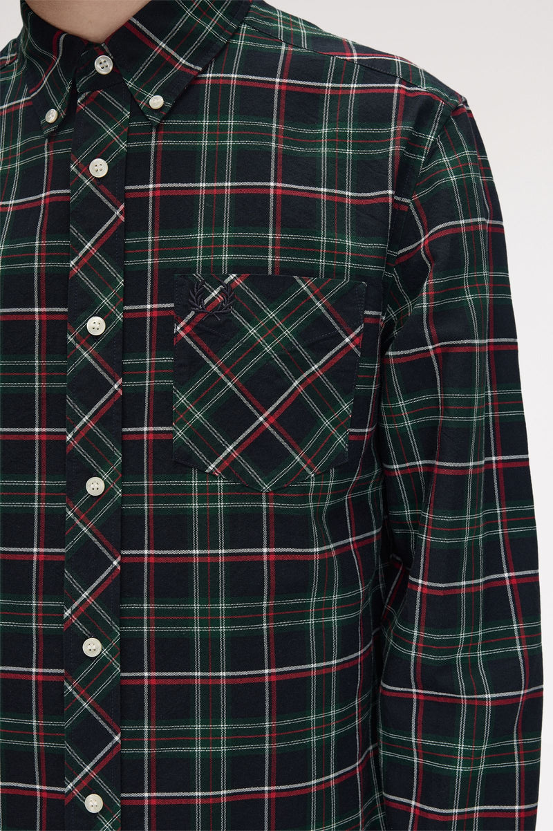 FRED PERRY TARTAN SHIRT