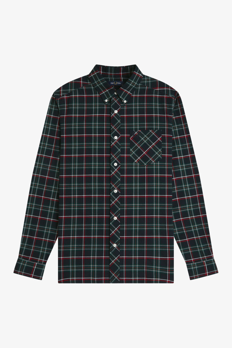 FRED PERRY TARTAN SHIRT