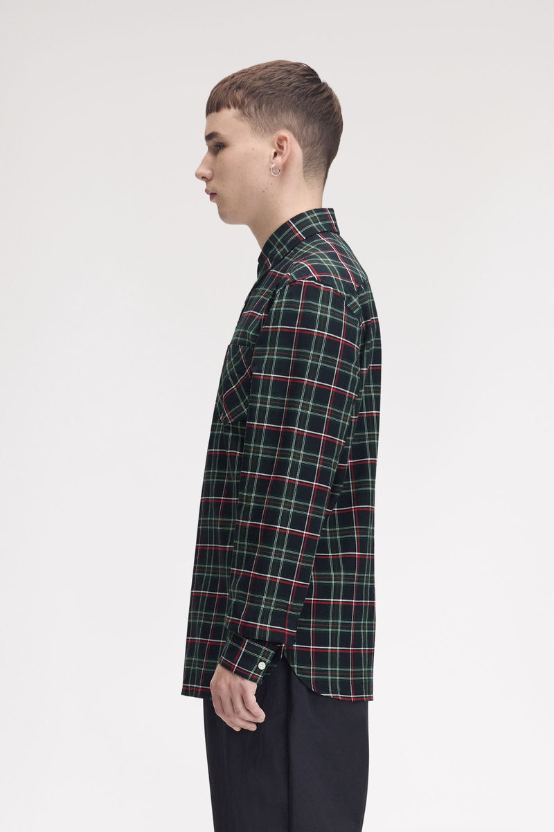 FRED PERRY TARTAN SHIRT