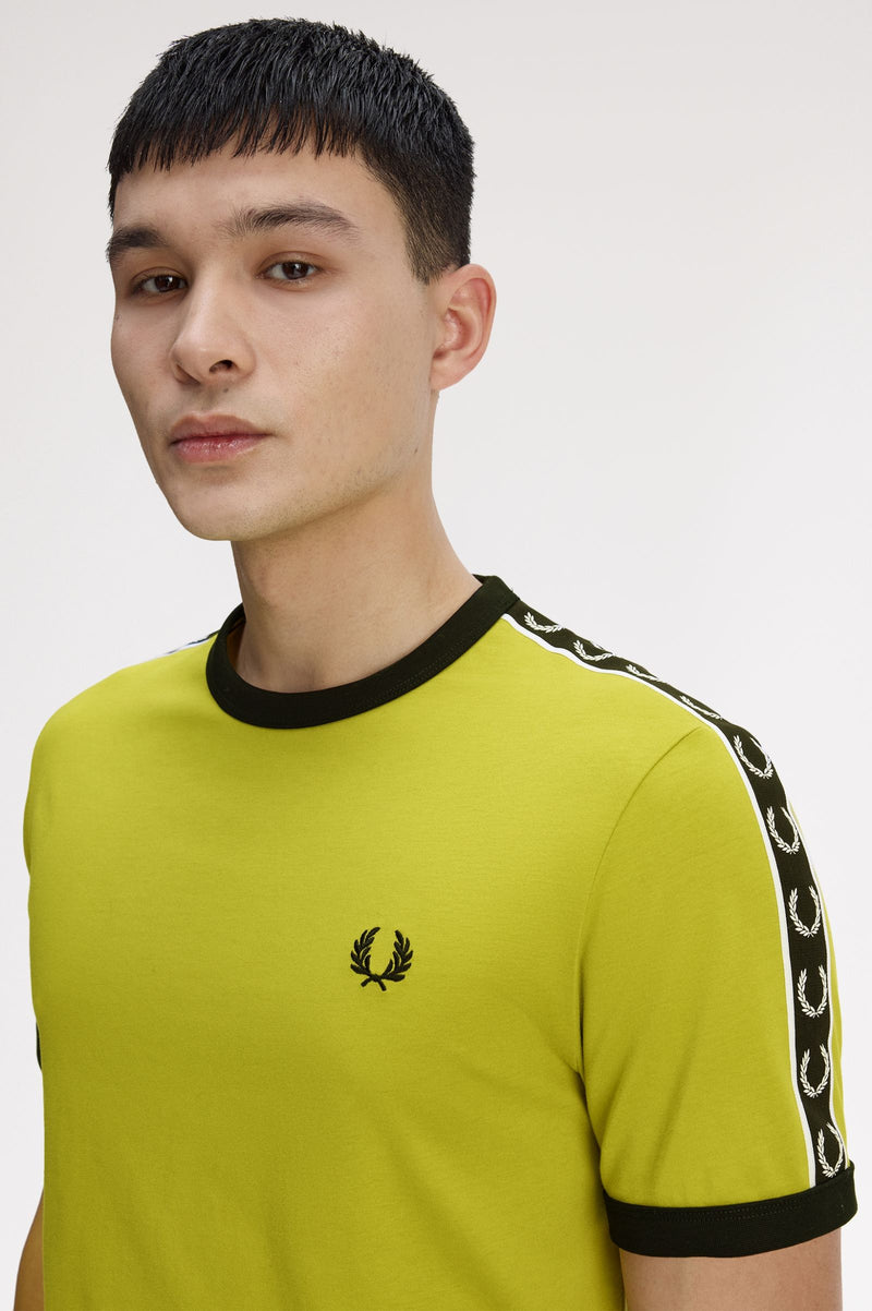 CONTRAST TAPE RINGER T-SHIRT