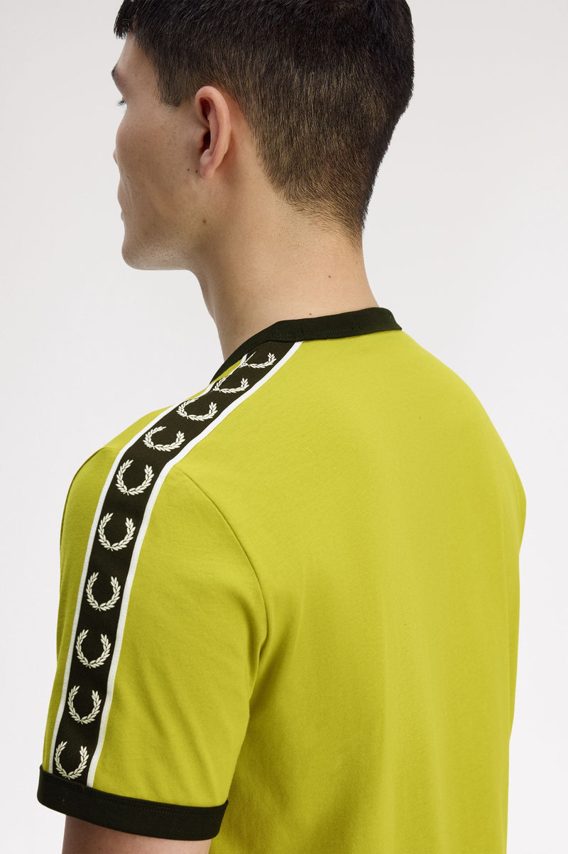CONTRAST TAPE RINGER T-SHIRT
