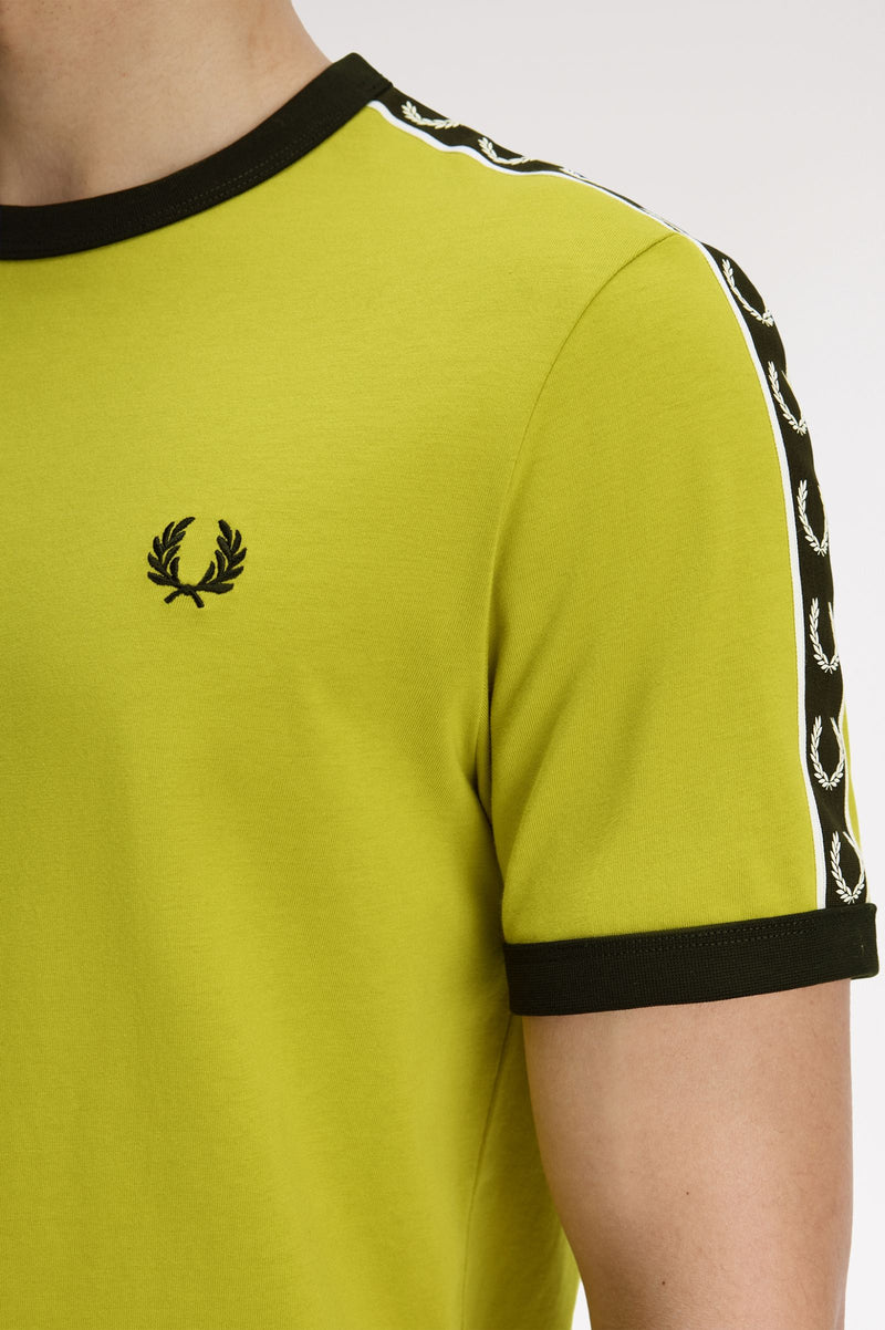 CONTRAST TAPE RINGER T-SHIRT