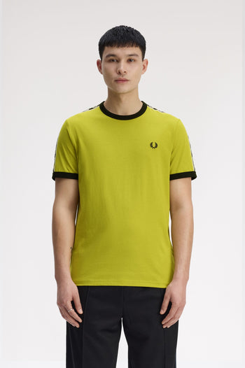 CONTRAST TAPE RINGER T-SHIRT