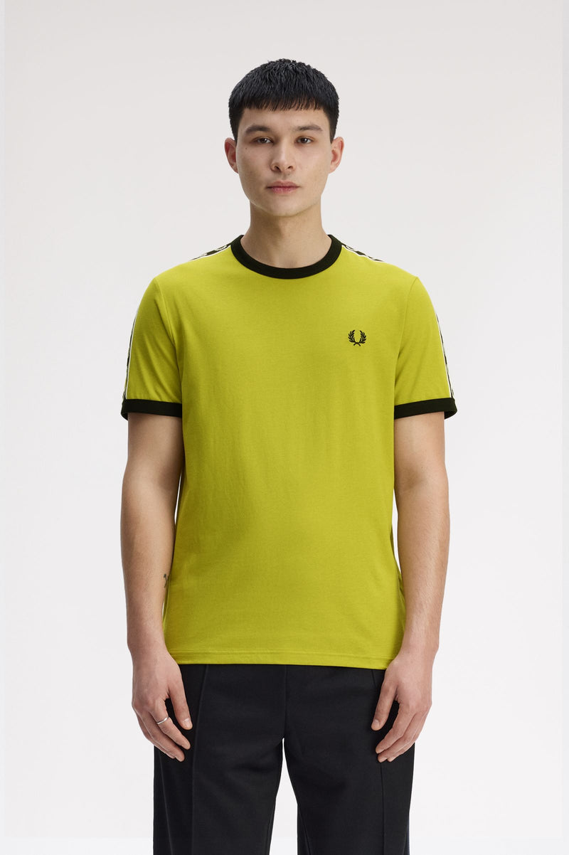 CONTRAST TAPE RINGER T-SHIRT