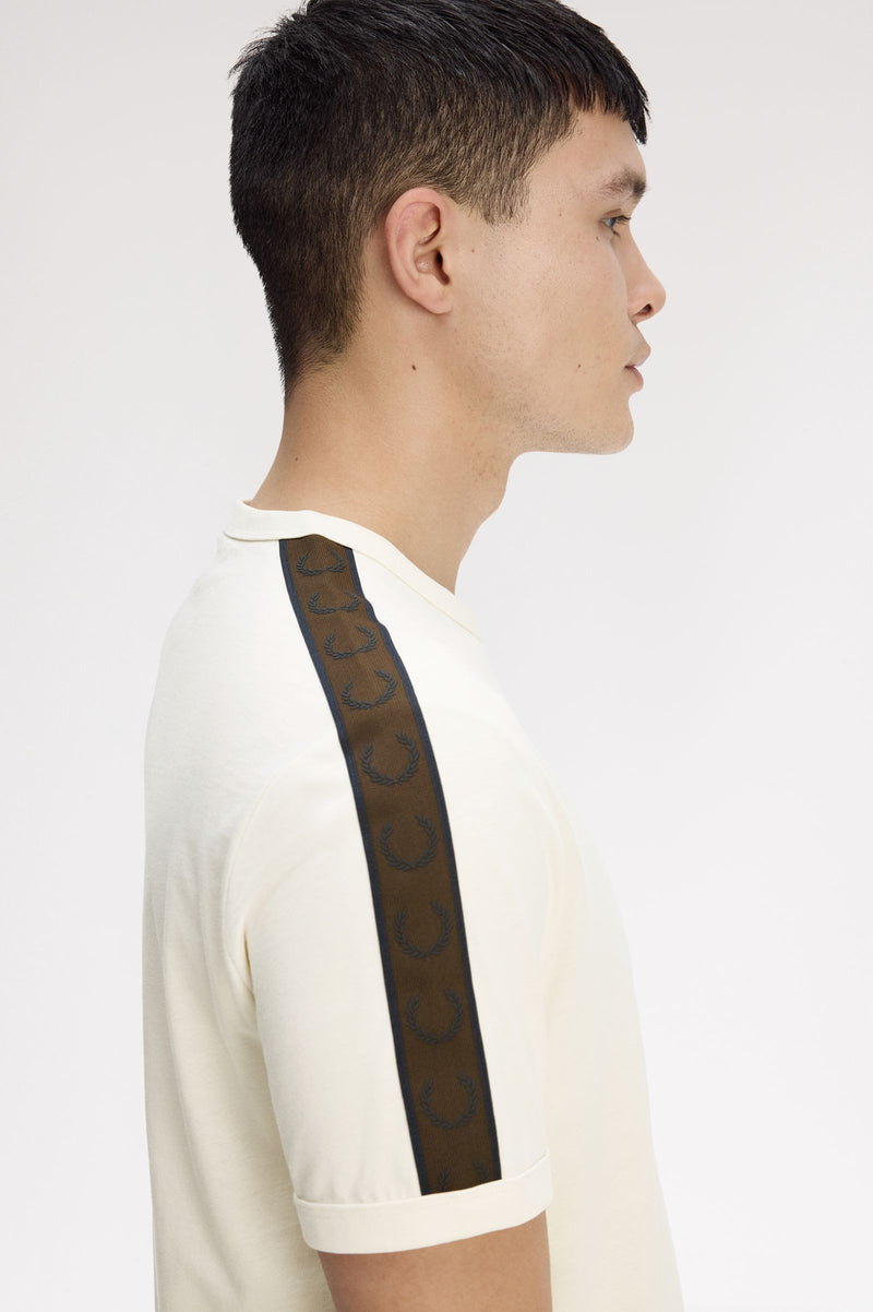 CONTRAST TAPE RINGER T-SHIRT