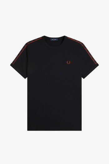 CONTRAST TAPE RINGER T-SHIRT