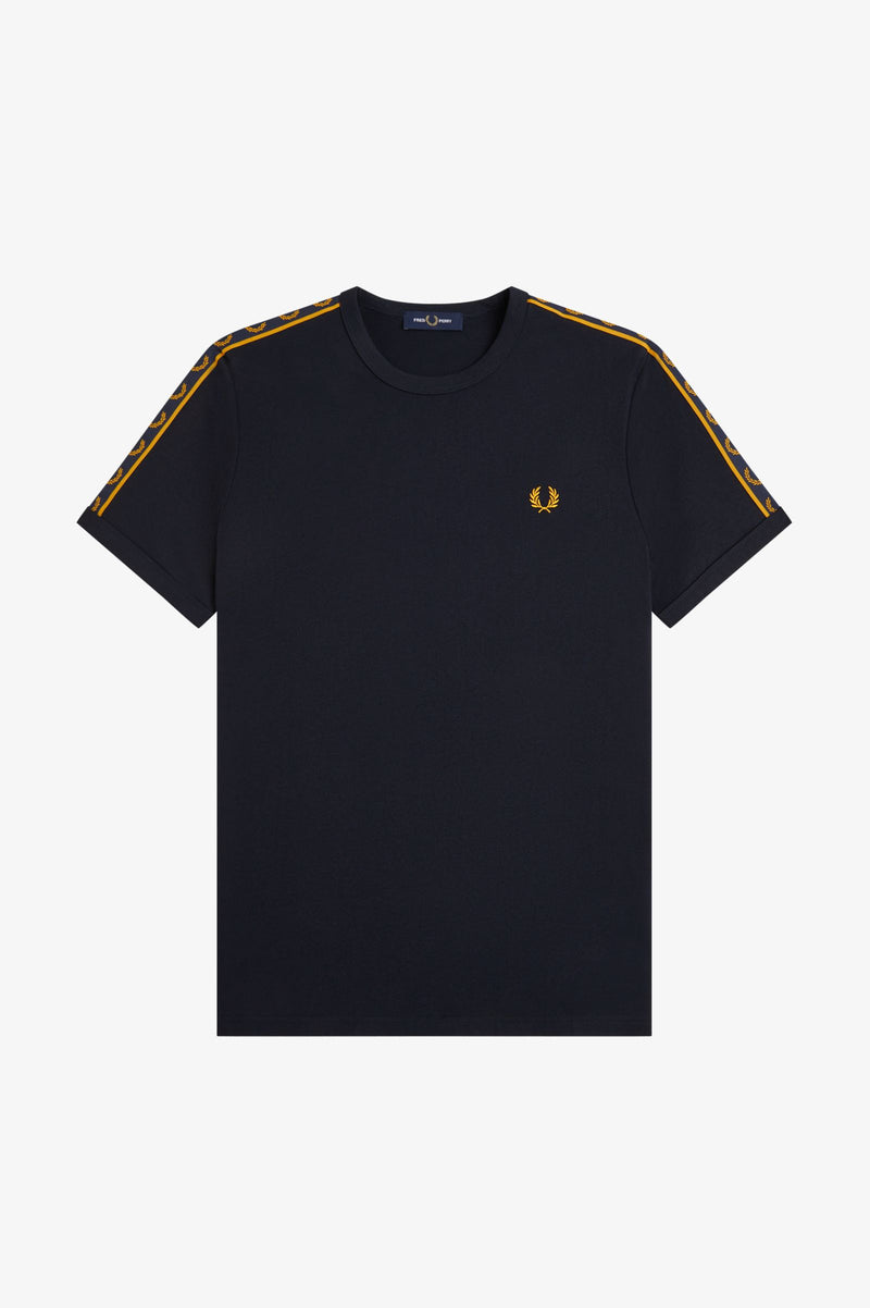 CONTRAST TAPE RINGER T-SHIRT