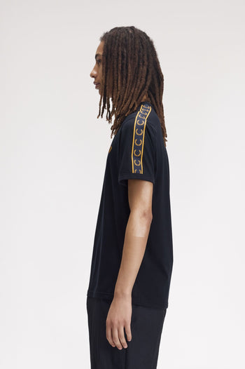 CONTRAST TAPE RINGER T-SHIRT