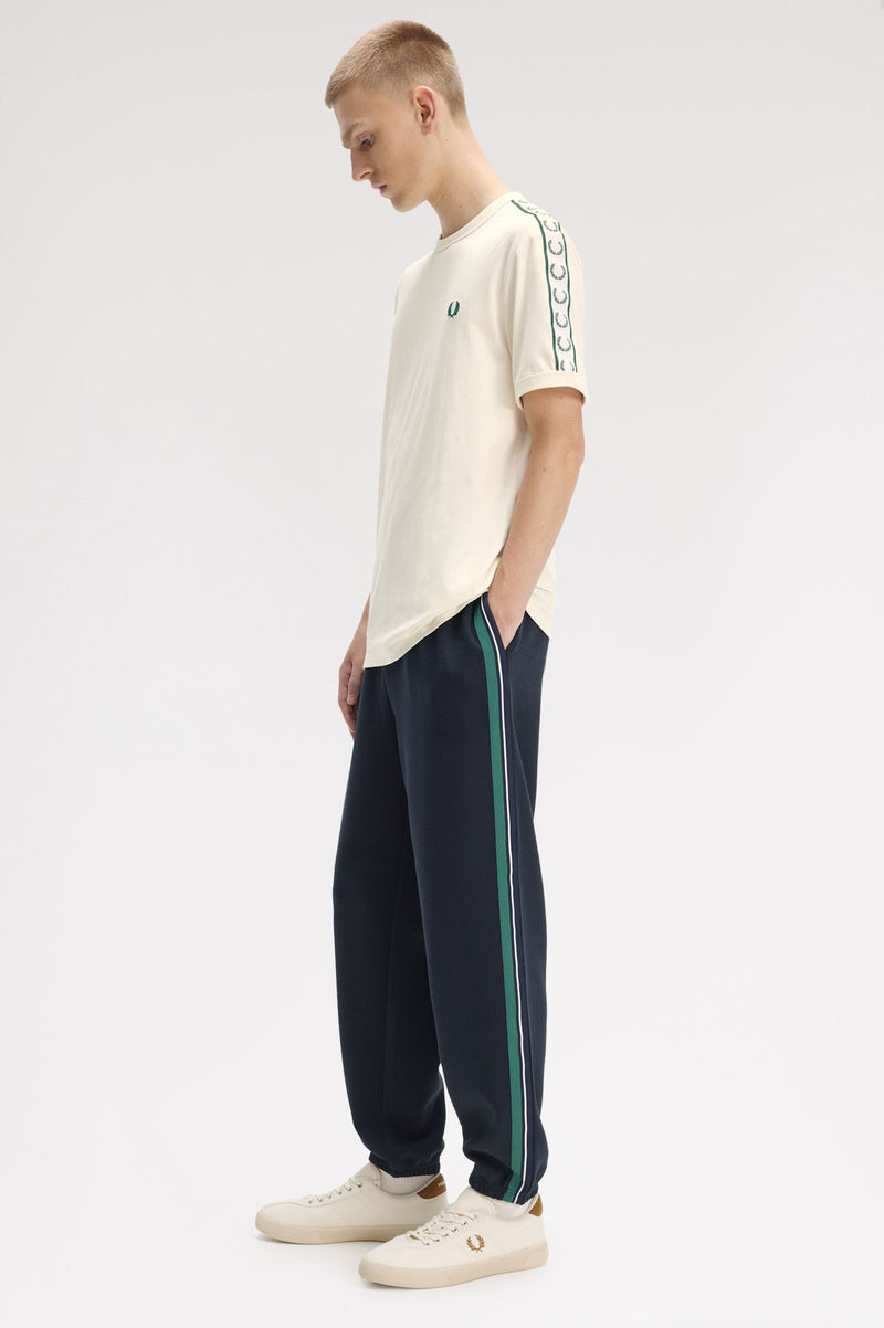 CONTRAST TAPE RINGER T-SHIRT