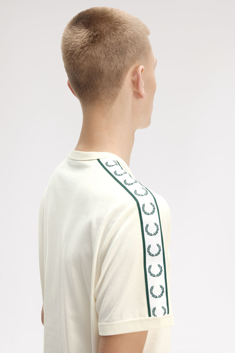 CONTRAST TAPE RINGER T-SHIRT