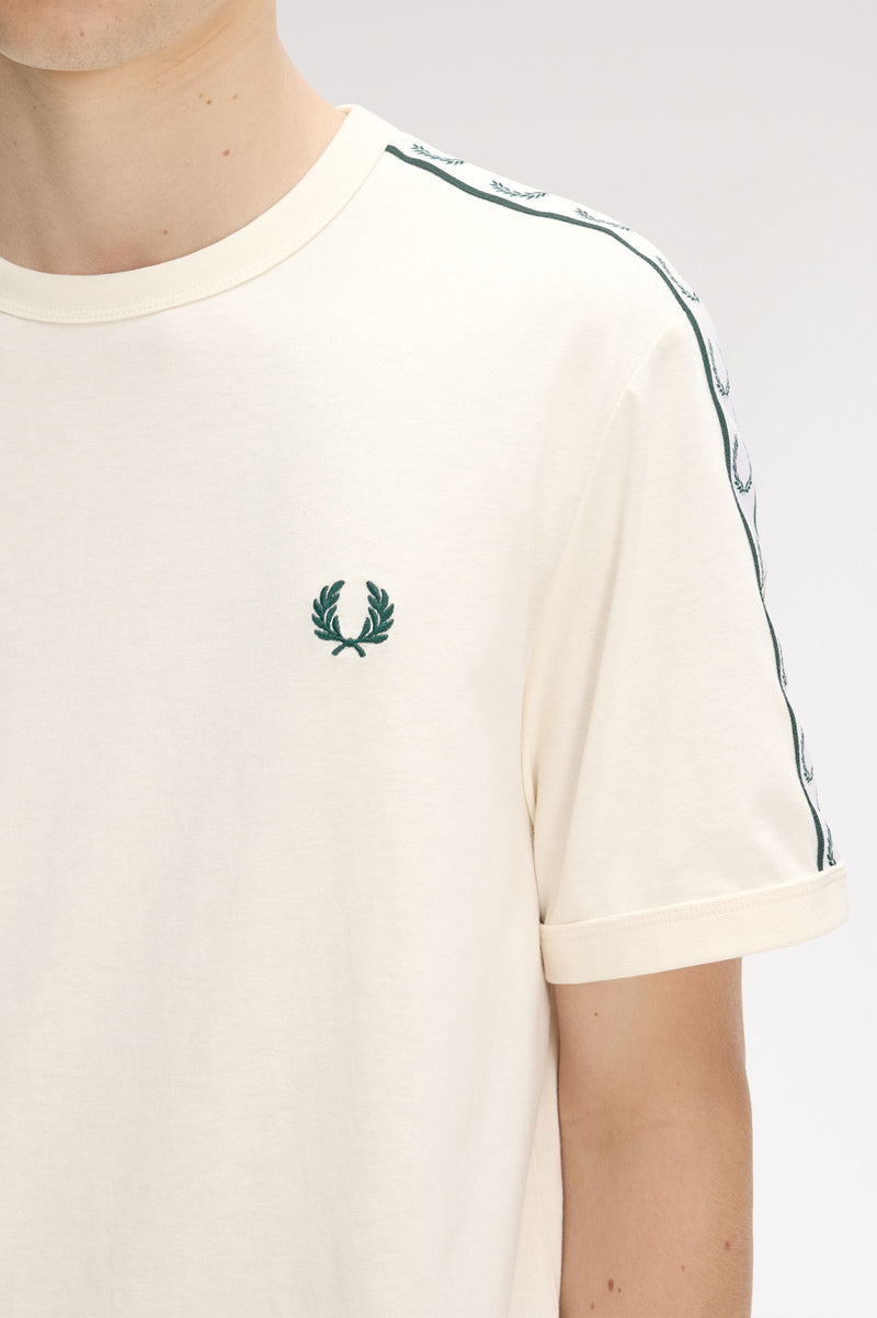 CONTRAST TAPE RINGER T-SHIRT