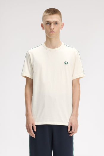CONTRAST TAPE RINGER T-SHIRT