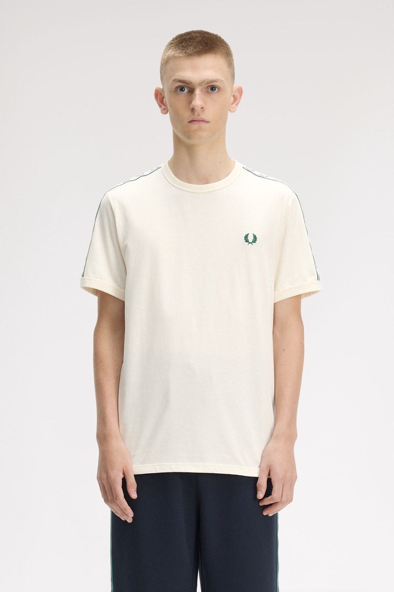 CONTRAST TAPE RINGER T-SHIRT