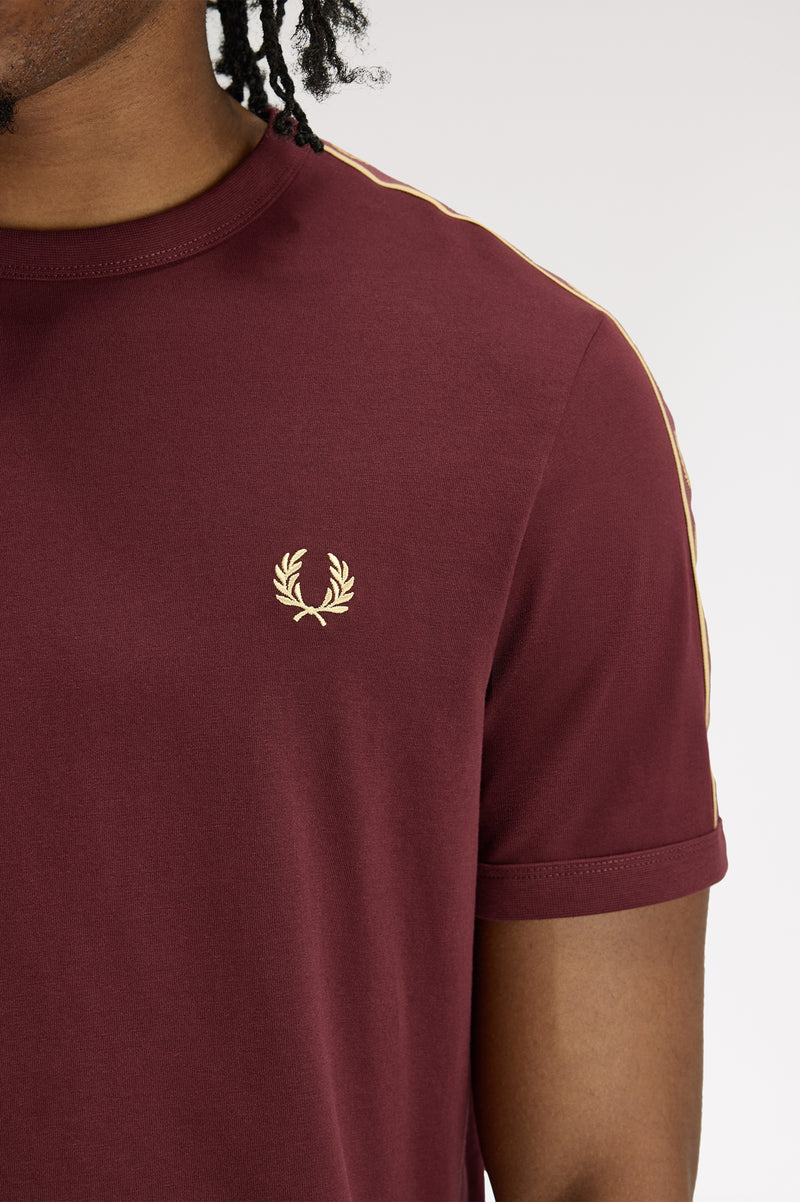 CONTRAST TAPE RINGER T-SHIRT