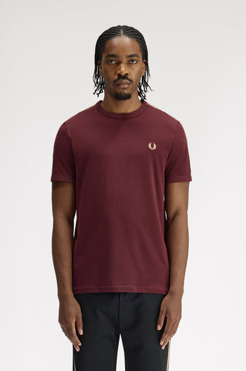 CONTRAST TAPE RINGER T-SHIRT