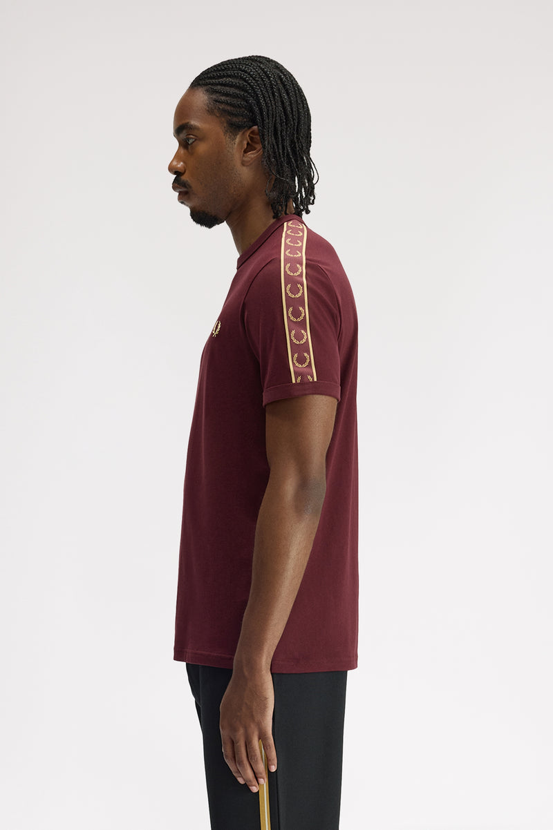 CONTRAST TAPE RINGER T-SHIRT