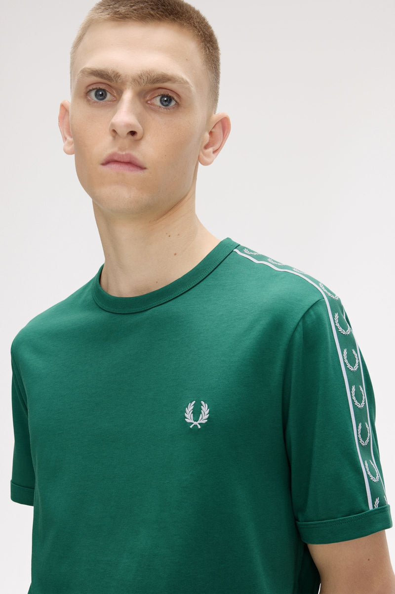 CONTRAST TAPE RINGER T-SHIRT