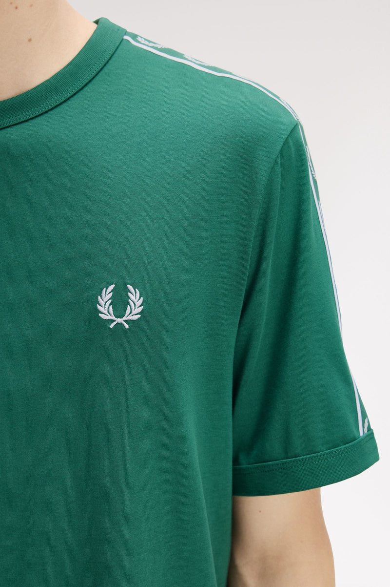 CONTRAST TAPE RINGER T-SHIRT