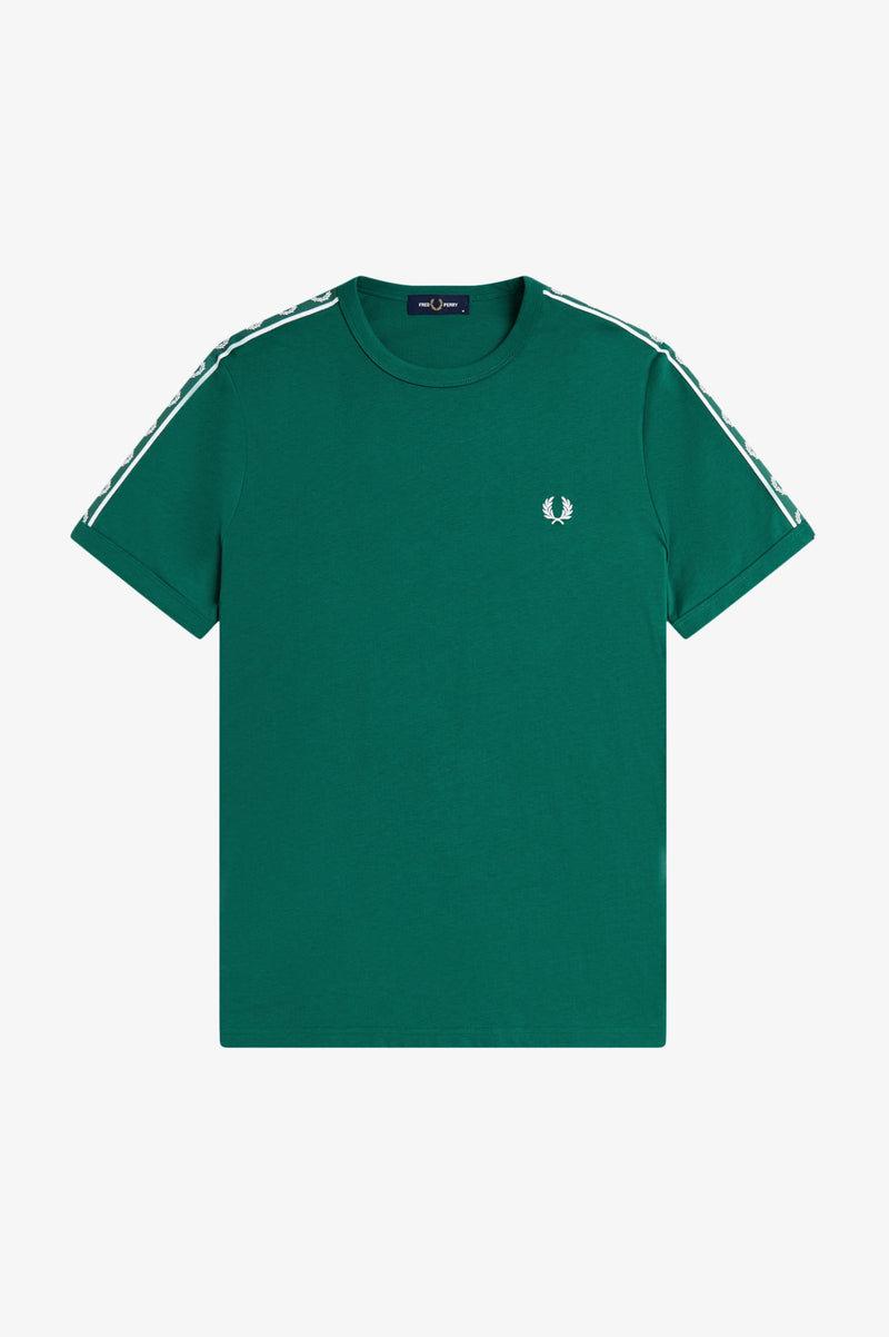 CONTRAST TAPE RINGER T-SHIRT