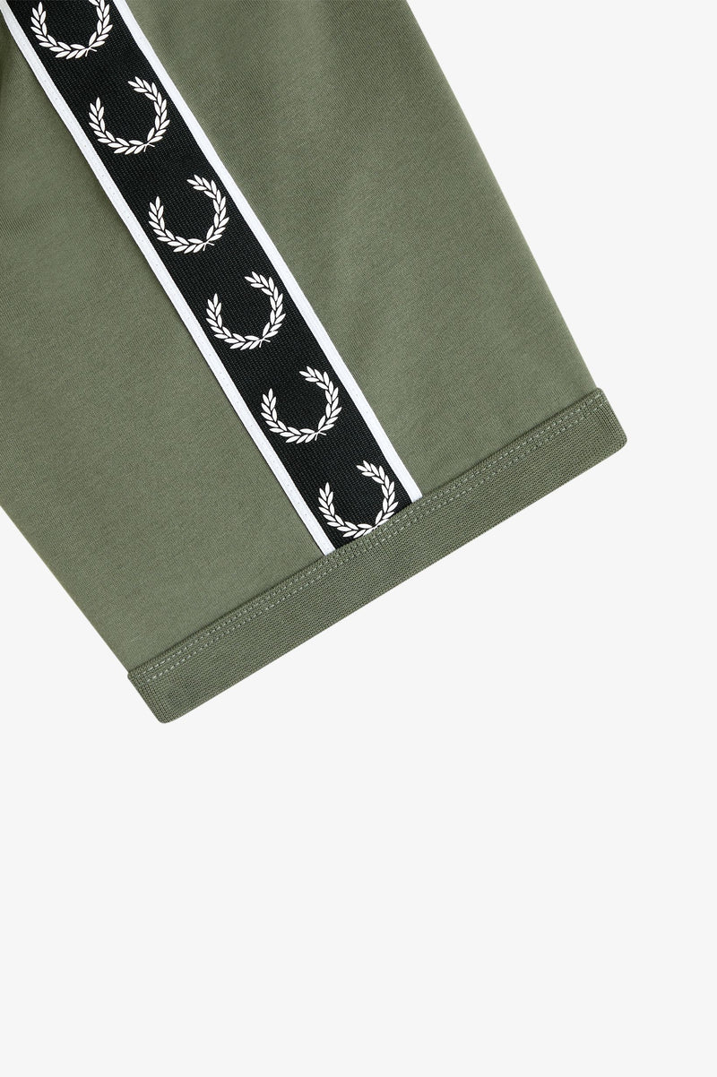 CONTRAST TAPE RINGER T-SHIRT