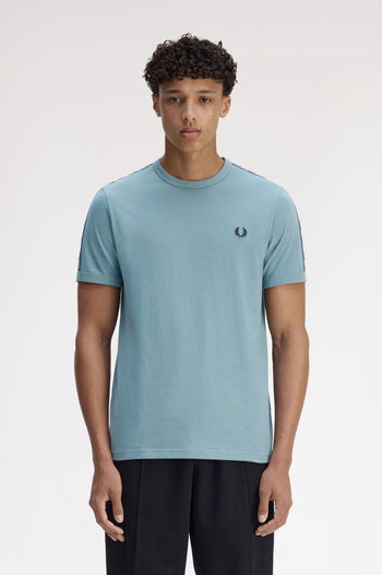 CONTRAST TAPE RINGER T-SHIRT