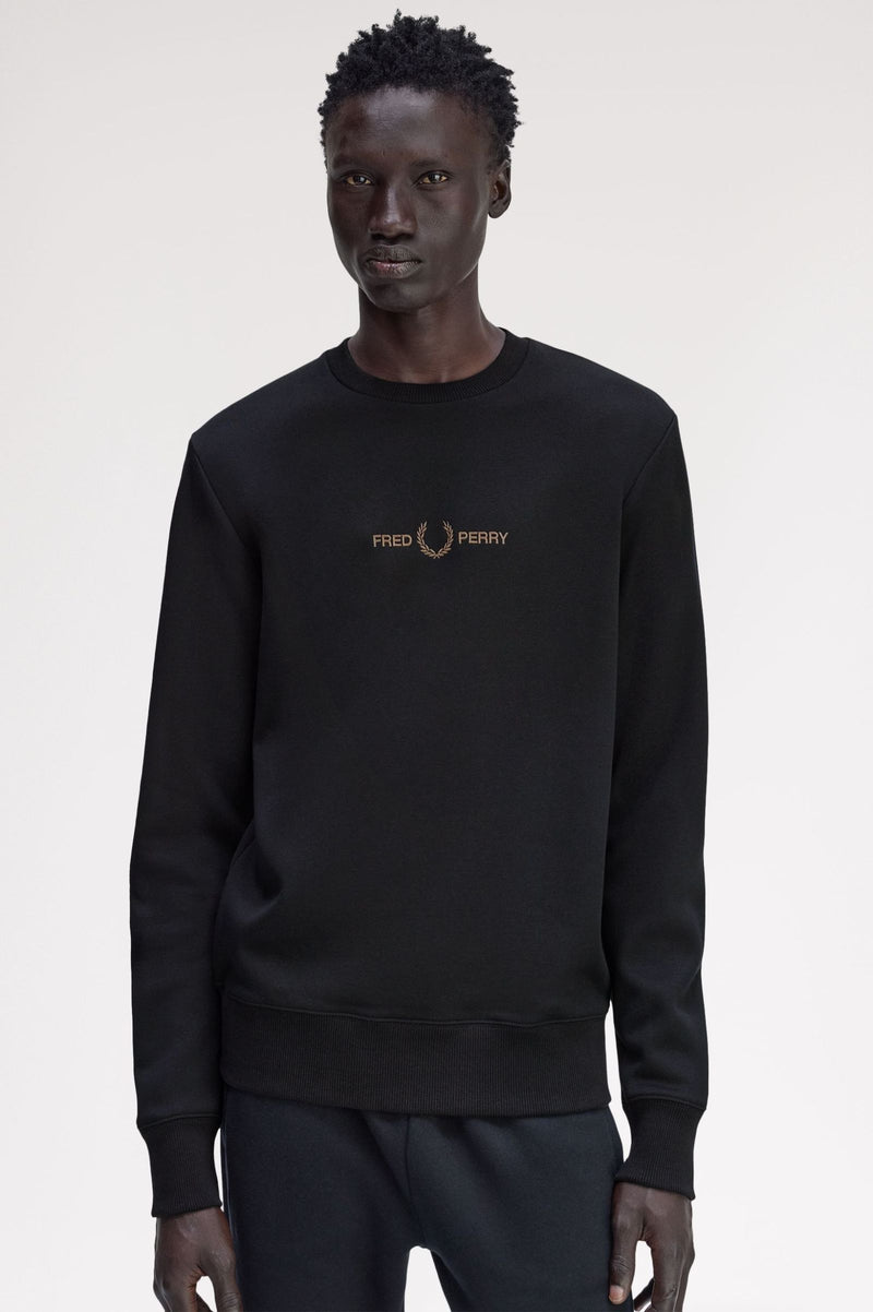 EMBROIDERED SWEATSHIRT
