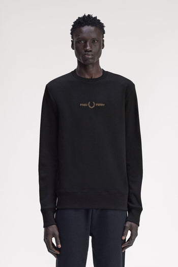 EMBROIDERED SWEATSHIRT