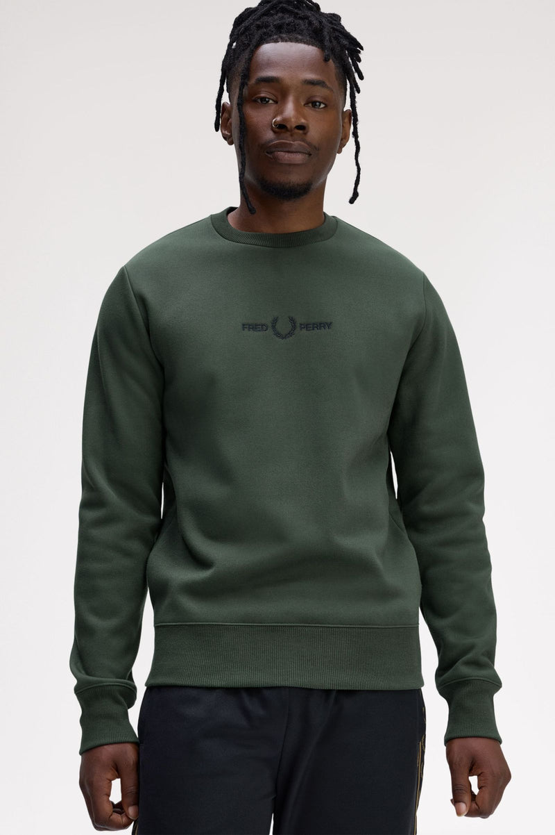 EMBROIDERED SWEATSHIRT