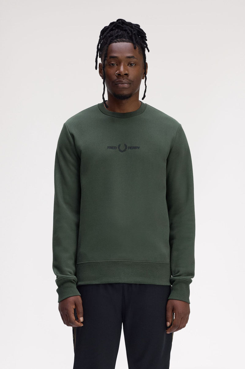 EMBROIDERED SWEATSHIRT