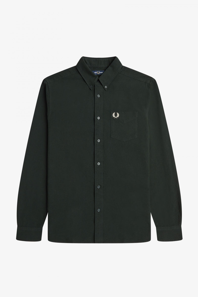 FRED PERRY  LONG SLEEVE OXFORD SHIRT