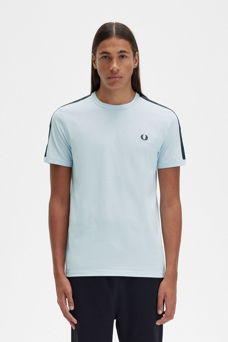 FRED PERRY TONAL TAPE RINGER T-SHIRT