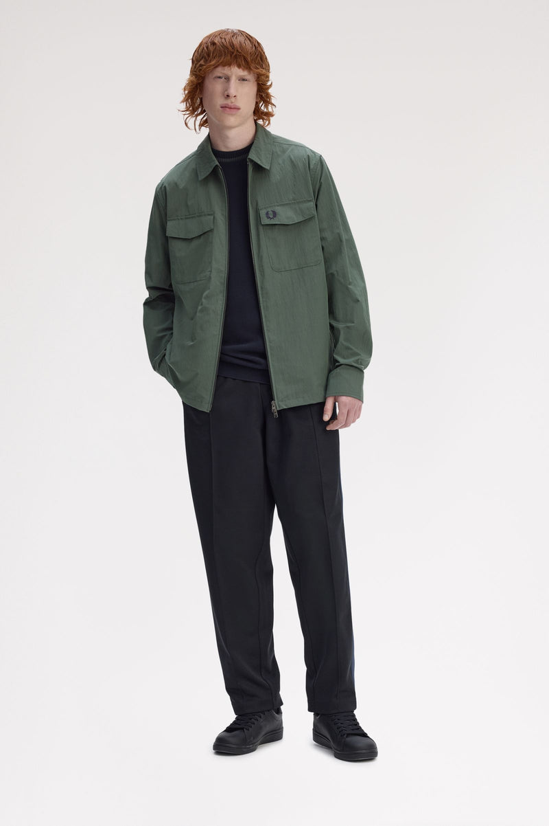 ZIP THROUGH OVERSHIRT
