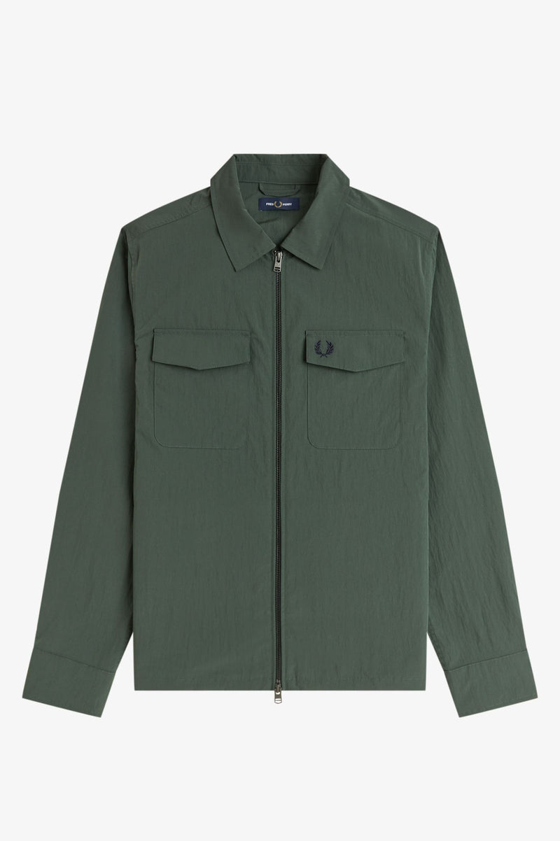 ZIP THROUGH OVERSHIRT