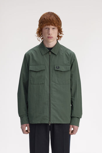 ZIP THROUGH OVERSHIRT
