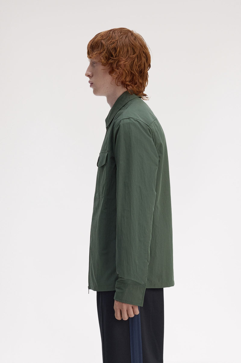ZIP THROUGH OVERSHIRT