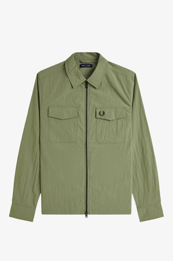 ZIP THROUGH OVERSHIRT