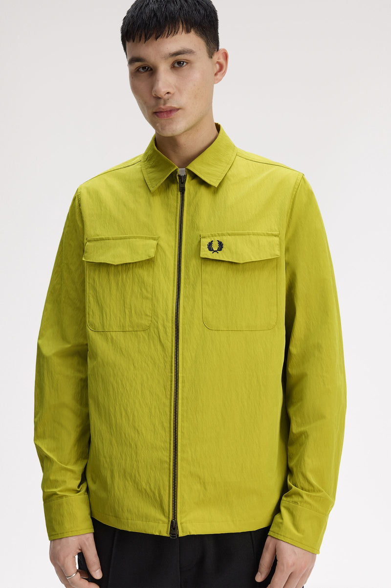 ZIP THROUGH OVERSHIRT