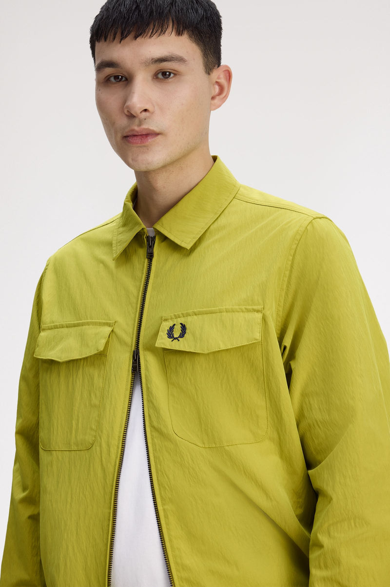 ZIP THROUGH OVERSHIRT