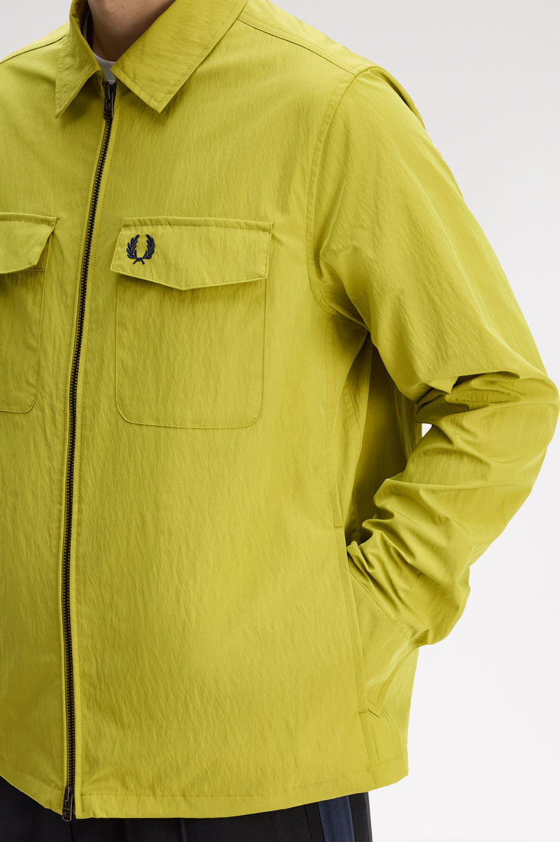 ZIP THROUGH OVERSHIRT