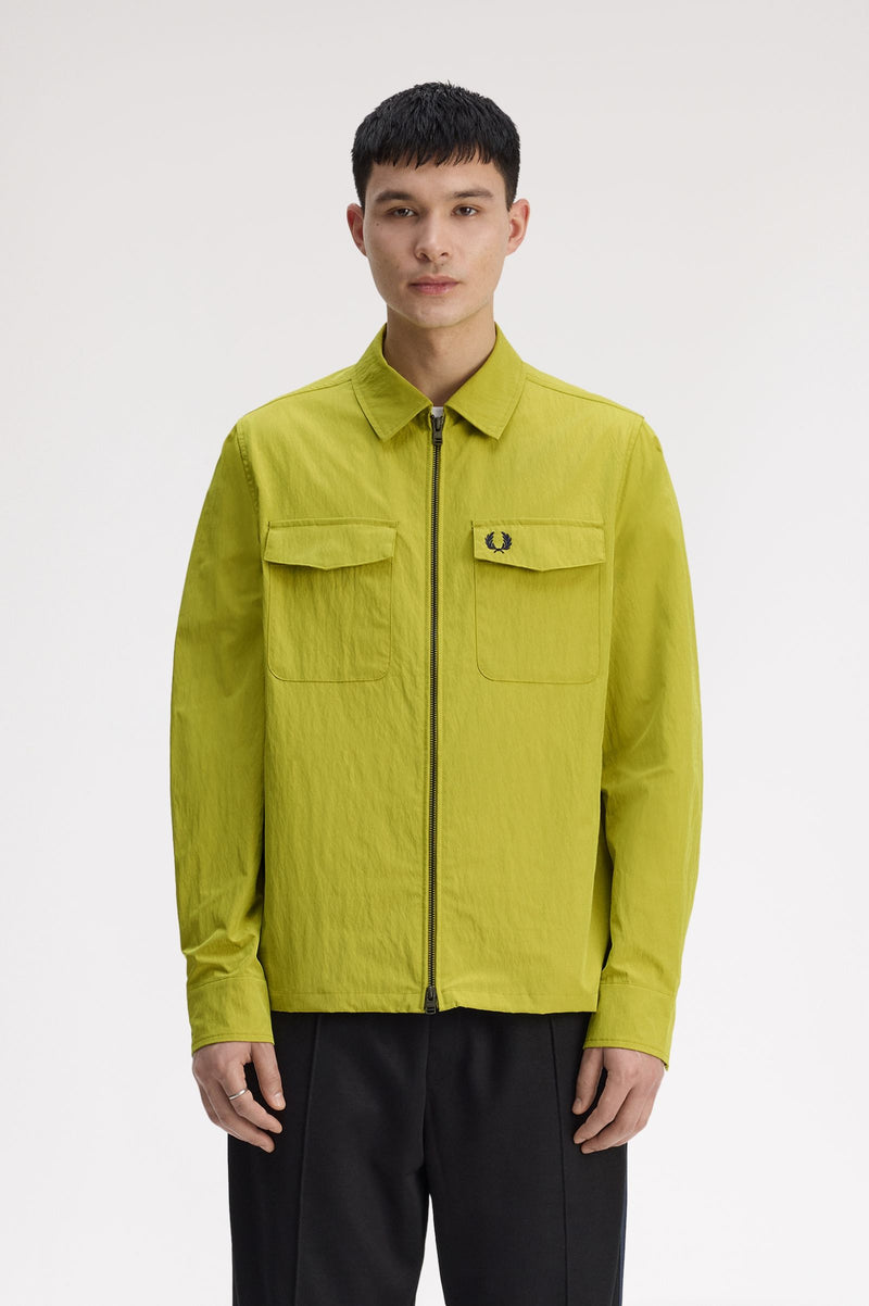 ZIP THROUGH OVERSHIRT