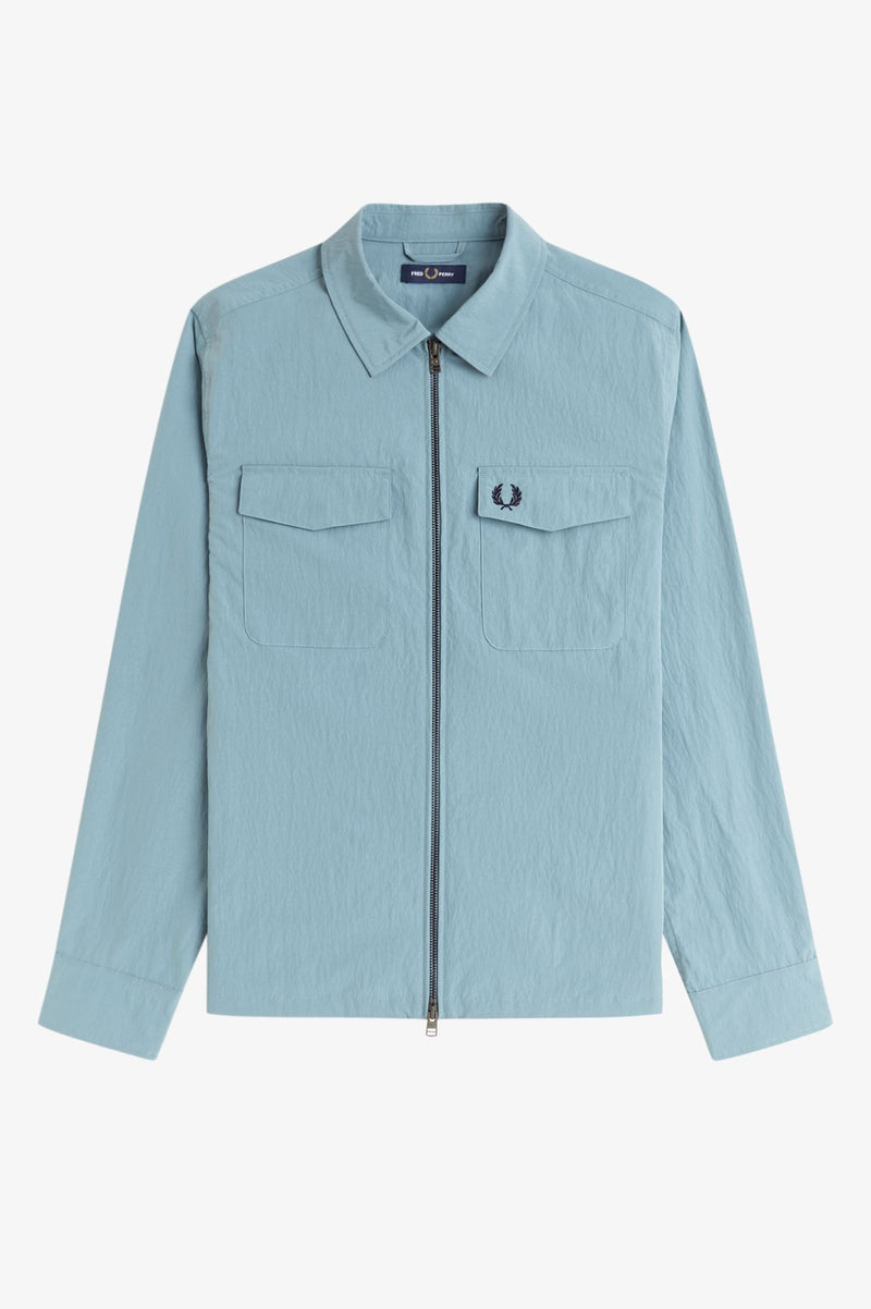 ZIP THROUGH OVERSHIRT