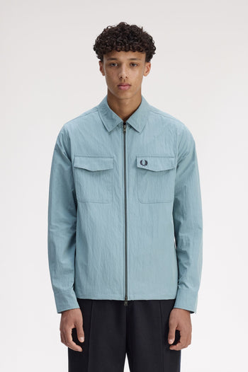 ZIP THROUGH OVERSHIRT