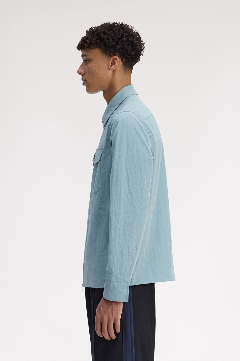 ZIP THROUGH OVERSHIRT