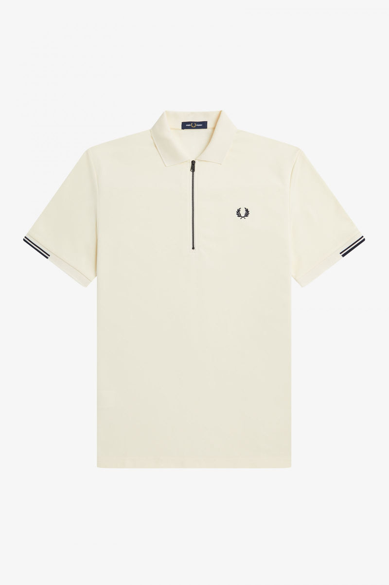 FRED PERRY  HALF ZIP MOD TOP
