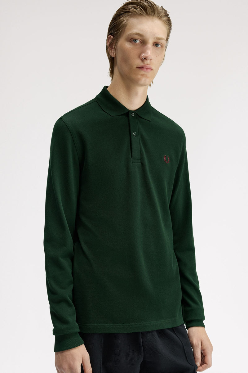 LONG SLEEVE FRED PERRY SHIRT