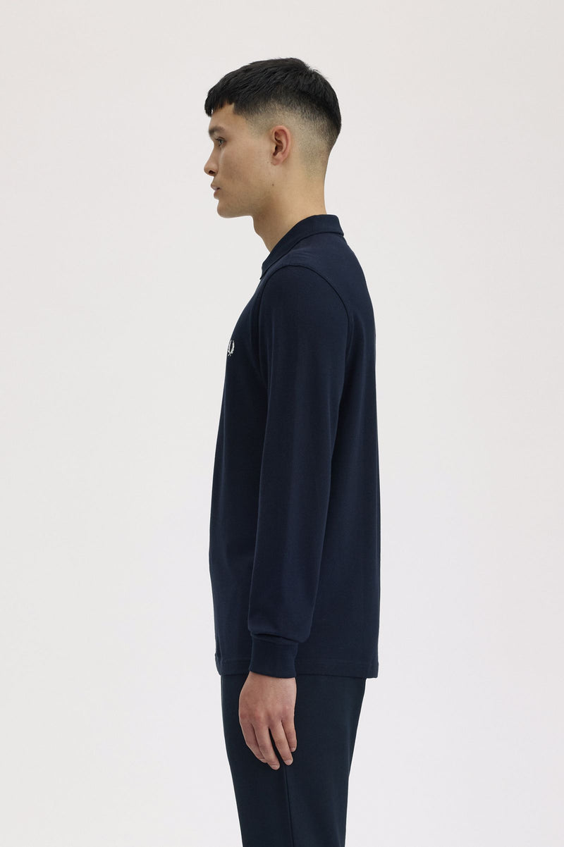 LS PLAIN FRED PERRY SHIRT