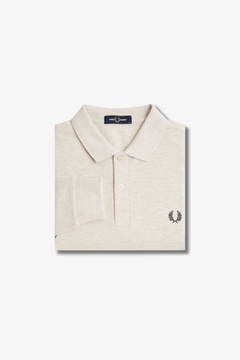 LS PLAIN FRED PERRY SHIRT
