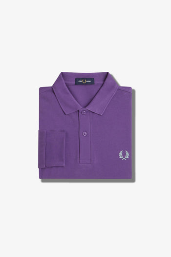 LS PLAIN FRED PERRY SHIRT